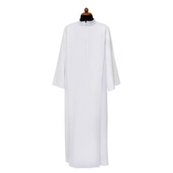 Camice con piegoni e colletto risvoltato in misto cotone