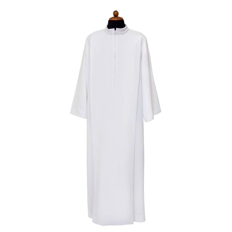 Camice con piegoni e colletto risvoltato in misto cotone