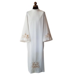 Camice in misto lana con ricamo e pietre