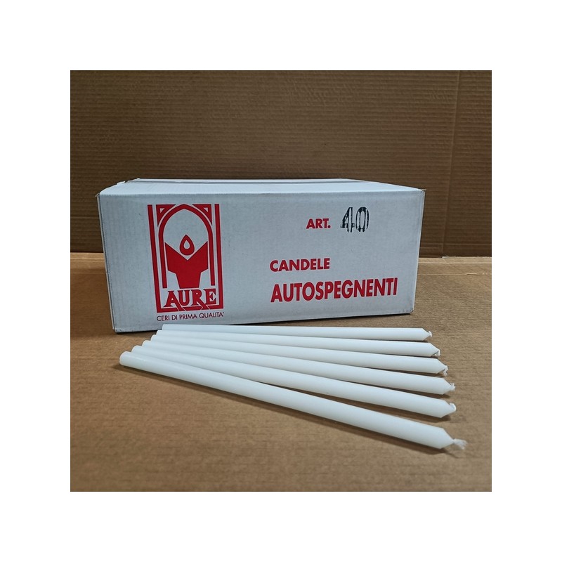 Candela votiva bianca autospegnenti (300 pz)