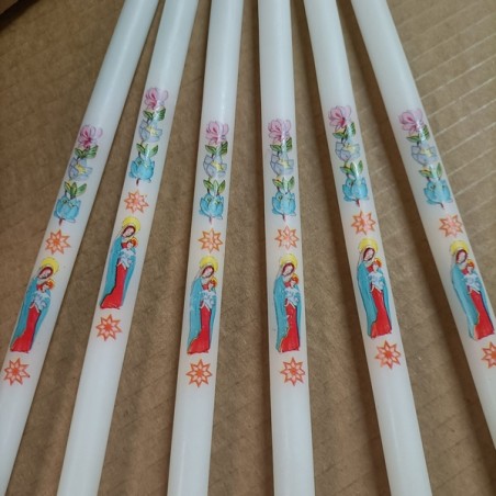 Candela Madonna Candelora cm. 37 cappio lungo