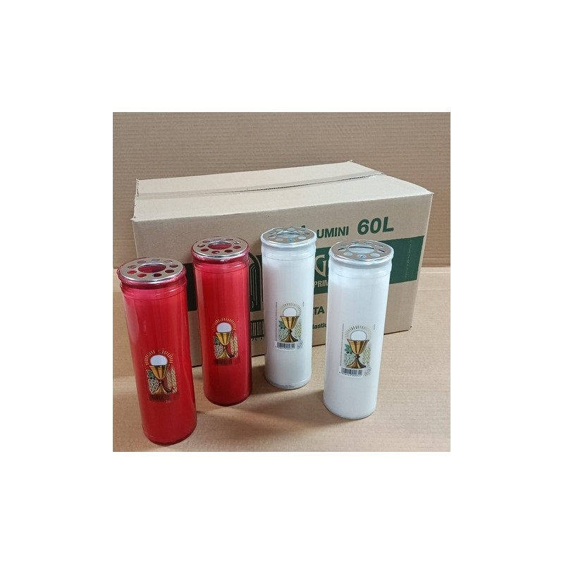 Cero liturgico in pvc con adesivo (24 pz)