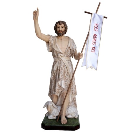 S. Giovanni Battista in resina cm. 31