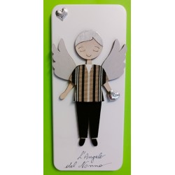 Quadretto "Angelo del nonno" con preghiera