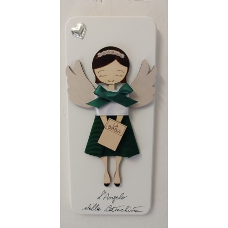 Quadretto "Angelo della catechista" con preghiera