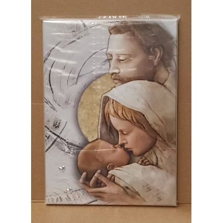 Quadro Sacra Famiglia cm. 30x42