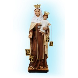Madonna del Carmelo resina cm. 40