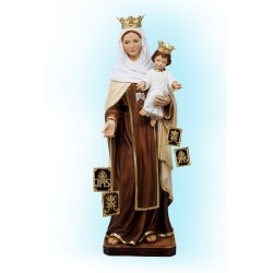 Madonna del Carmelo resina cm. 50