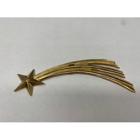 Stella cometa oro cm. 12