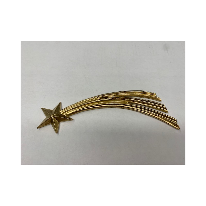 Stella cometa oro cm.23