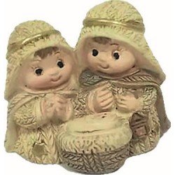 Natività naif in resina cm. 3,5