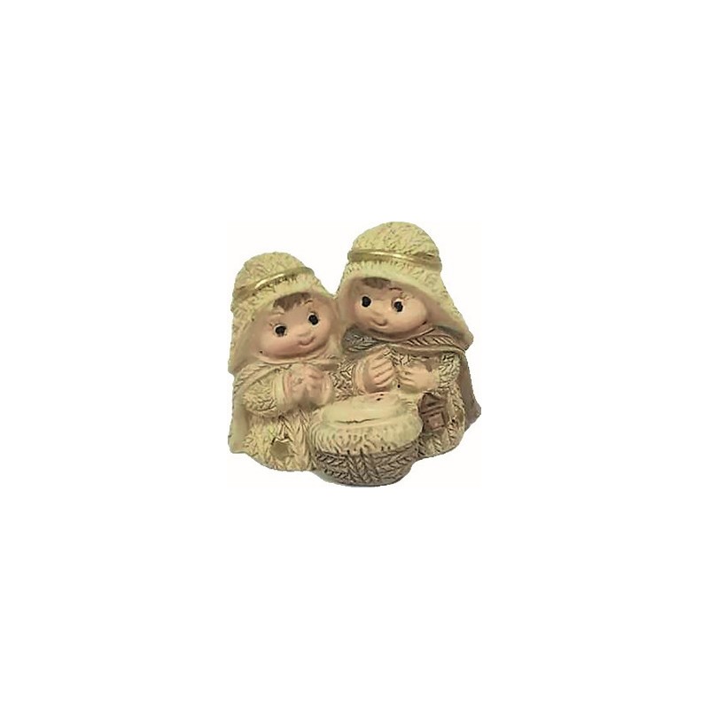 Natività naif in resina cm. 3,5