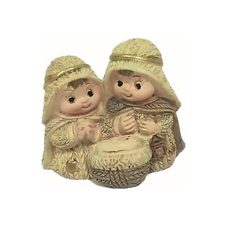 Natività naif in resina cm. 3,5