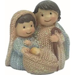 Natività naif in resina cm. 5,5