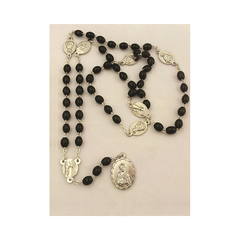 Rosario Addolorata in legno