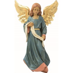 Angelo Gloria in resina per presepio cm. 65