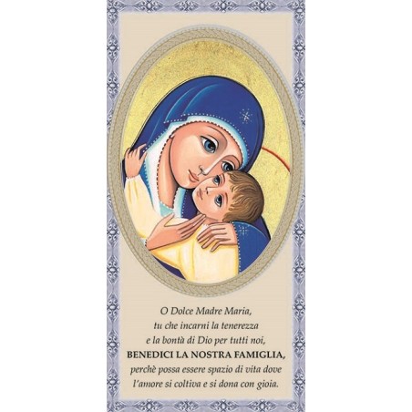 Benedizione Madonna con Bimbo 10,5x22 (100 pz)