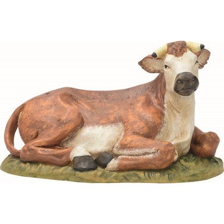 Bue in resina per presepio cm. 65