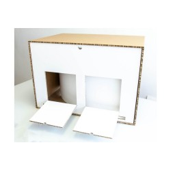 Struttura coperta per illuminazione