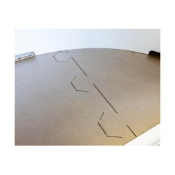 Struttura coperta per illuminazione