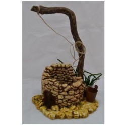 Pozzo in resina per statue cm. 15