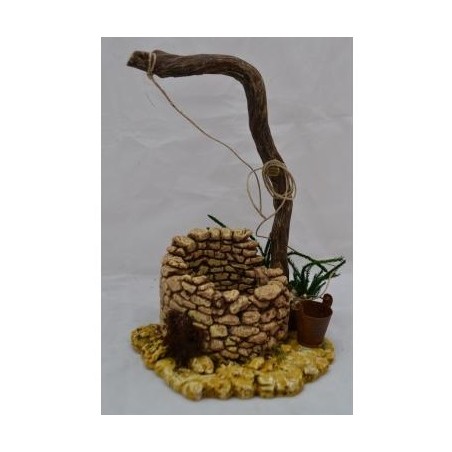 Pozzo in resina per statue cm. 15