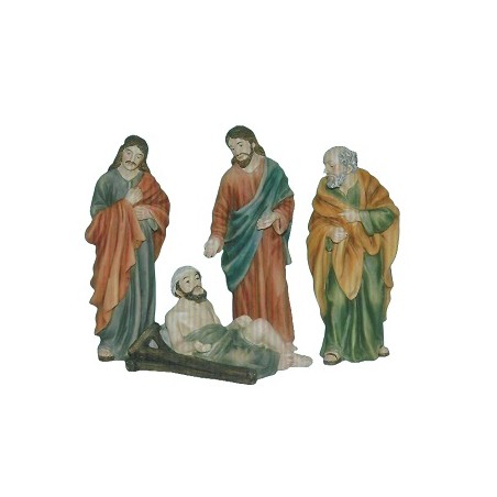 Guarigione del paralitico di Cafarnao cm. 12 (4 pezzi)