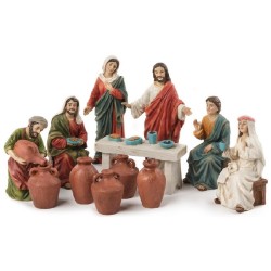 Nozze di Cana cm. 12,5 (12 pezzi)