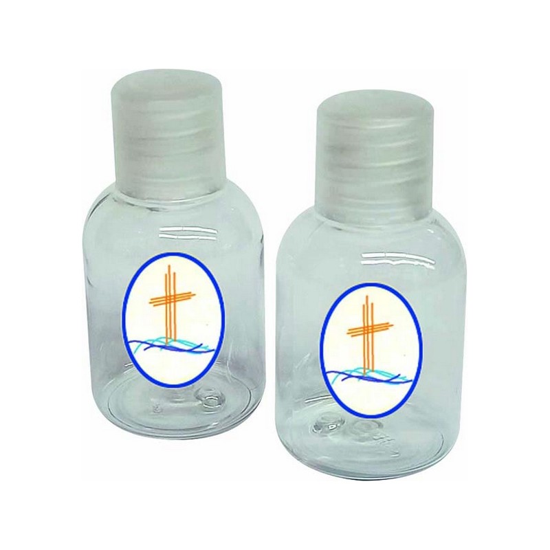 1350 bottigliette plastica 35 ml. con adesivo da attaccare