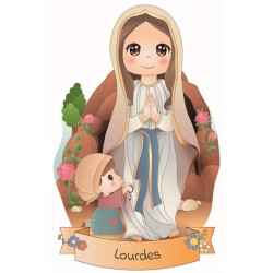 Magnete Santi resinato cm. 5x8