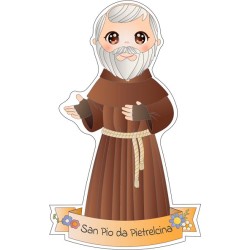 Magnete Santi resinato cm. 5x8