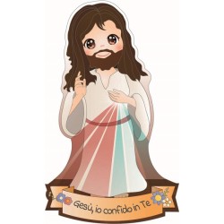 Magnete Santi resinato cm. 5x8