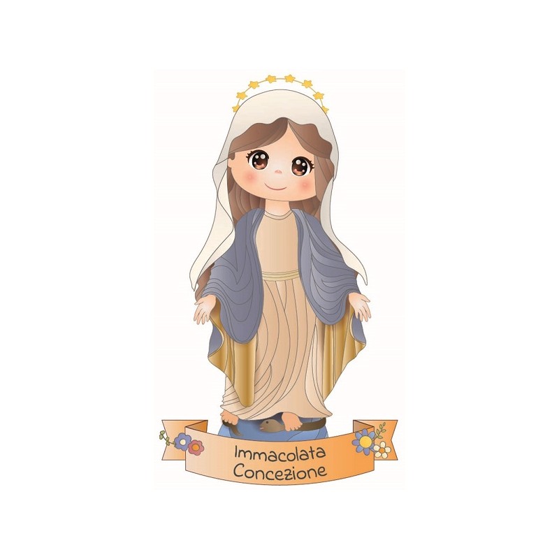 Magnete Santi resinato cm. 5x8