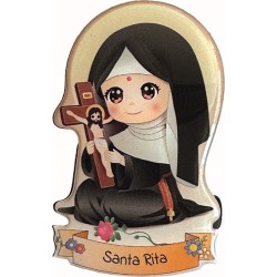 Magnete Santi resinato cm. 5x8