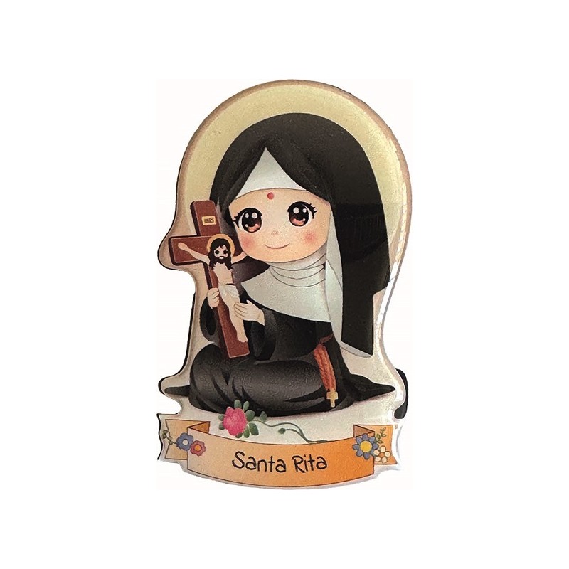 Magnete Santi resinato cm. 5x8