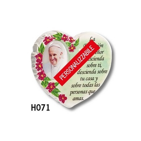 120 Calamite cuore in resina personalizzate