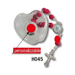 200 Decine profumate con cofanetto cuore e crociera personalizzate