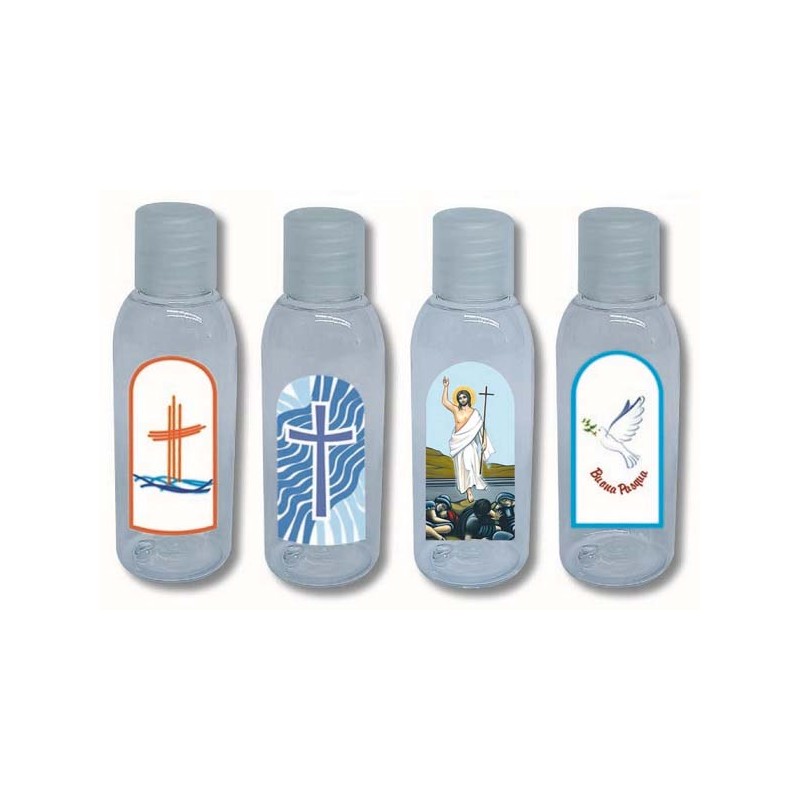 900 bottigliette plastica 50 ml. con adesivo da attaccare