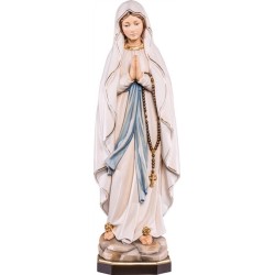 Madonna di Lourdes cm. 20 in legno