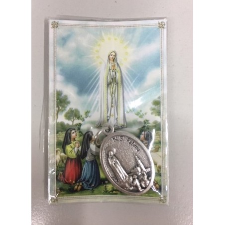 Confezione Medaglia Madonna di Fatima