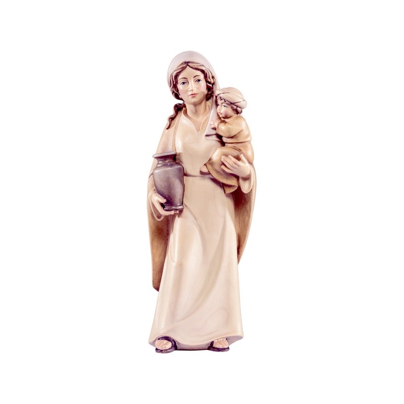 Donna con bambino Presepio "Artis" cm.12