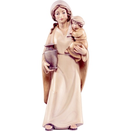 Donna con bambino Presepio "Artis" cm.15