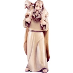 Pastore con pecora in spalla Presepio "Artis" cm.15