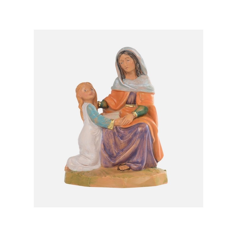 Mamma con figlia seduta cm 12