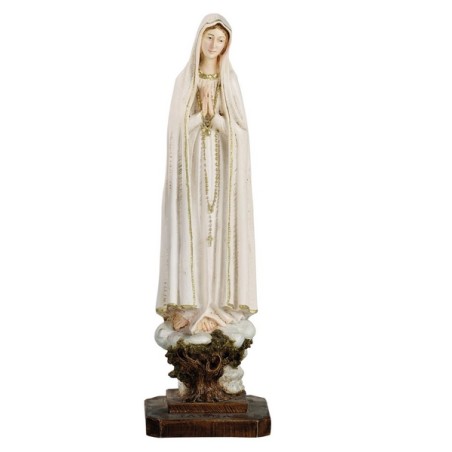 Madonna di Fatima in resina cm. 26