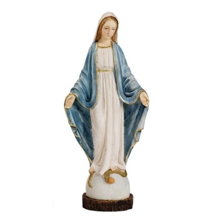 Madonna Miracolosa in resina cm. 25