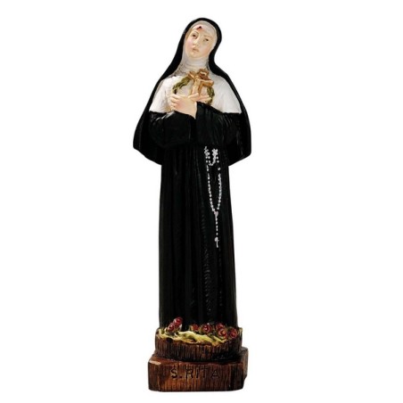 Santa Rita in resina cm. 20