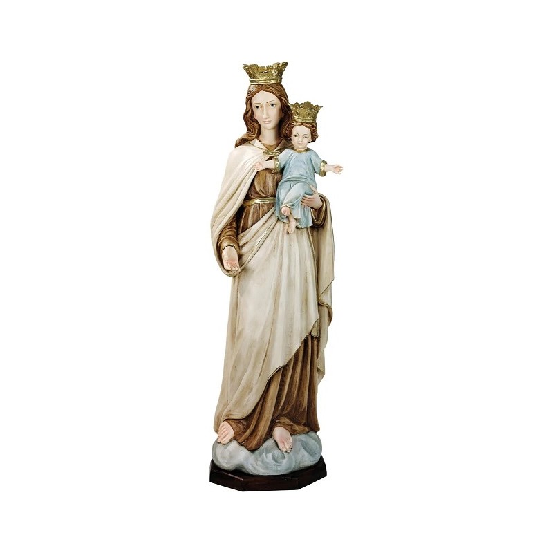 Madonna del Carmelo in resina cm. 110