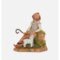 Pastore seduto cm 12