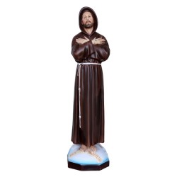 S. Francesco d'Assisi in resina cm. 60